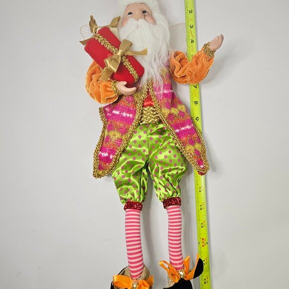 Vintage Christmas Eve Fairy Mark Roberts Style Poseable Christmas Decor Doll - Picture 8 of 10